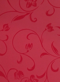 Red Embossed flower HPL sheets 12015S