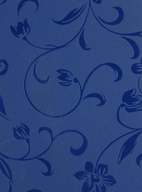 Dark blue embossed flower HPL sheets 12031S