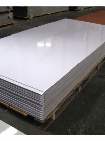 WHITE HPL high pressure laminate